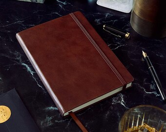 Custom Laser Engraved Guestbook Diary Notebook