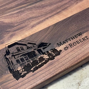 Engraved Home Serving Board image 2