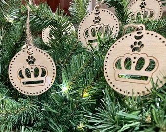 Custom Personalized Logo Christmas Ornament