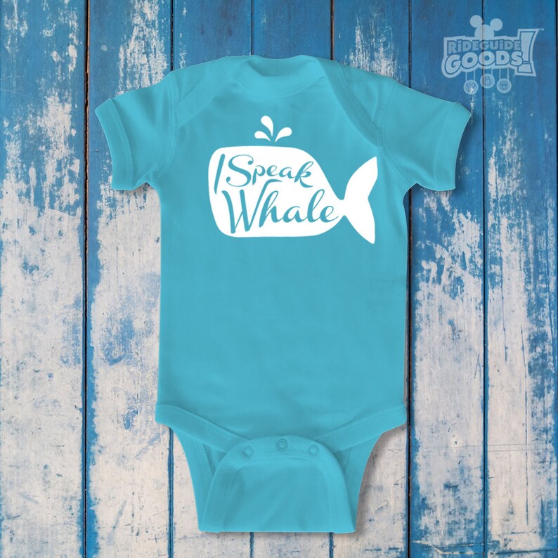 I Speak Whale Infant Bodysuit Disney Baby Finding Nemo - Etsy
