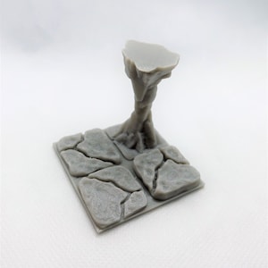 Piastrella colonna della caverna di Gloomhaven: terreno del dungeon da tavolo