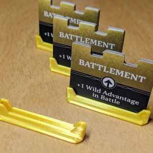 Return to Dark Tower: Archwright Battlement Token Standees for Alliances Expansion- Set of 5