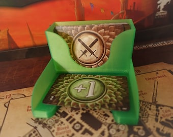 Modifier Deck Holder for Gloomhaven Board Game