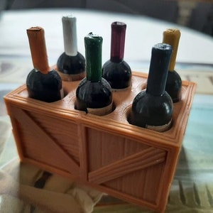 Viticulture Wine Crate Token Holder