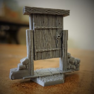 Gloomhaven Door Terrain: Open/Closed D&D Tabletop Gaming