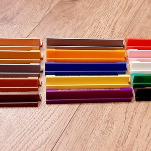 Modular Playing Card Holder - Cardholder with Connectors to make any length image 4