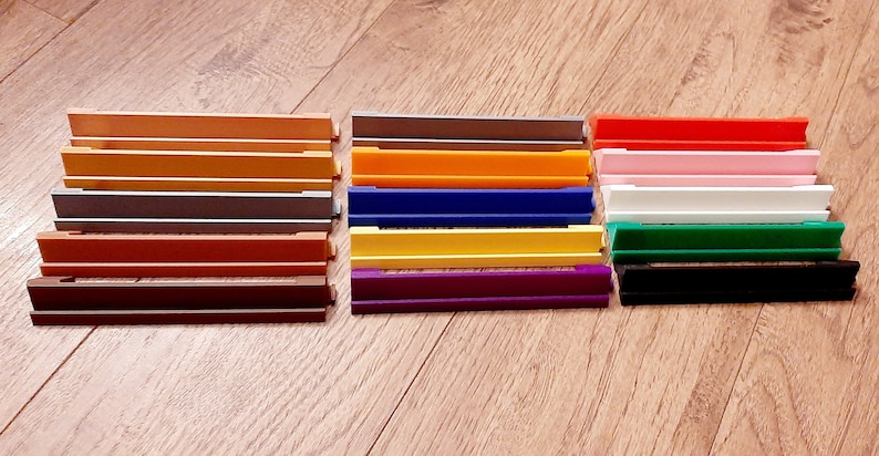 Modular Playing Card Holder - Cardholder with Connectors to make any length image 4