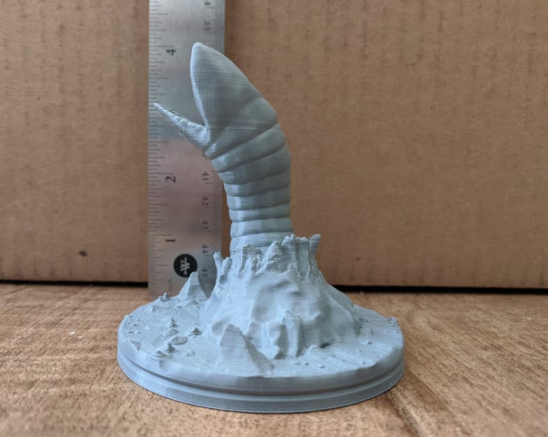 Unofficial Sand Worm Dune: Imperium 3D printed First Player Marker