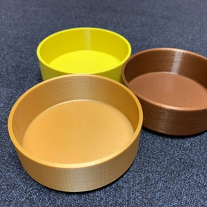 Token Storage Trays-Round & Stackable! - 76mm- Set of 2
