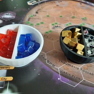 Boardgame Divided Token Bowls- Set of 2