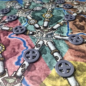 Power Grid Blocking Tokens- Power Grid Board Game
