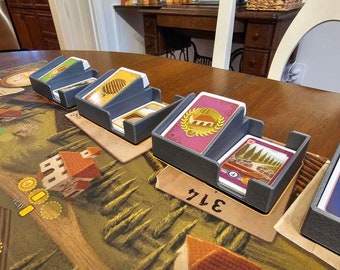 Unofficial Viticulture Card Holder - Draw & Discard - Essentials Edition and the Tuscany Expansion