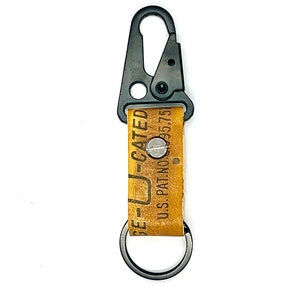Handgemachter Baseball Handschuh Leder Swivel Keychain
