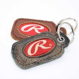 Baseball Handschuh Leder Logo Schlüsselanhänger