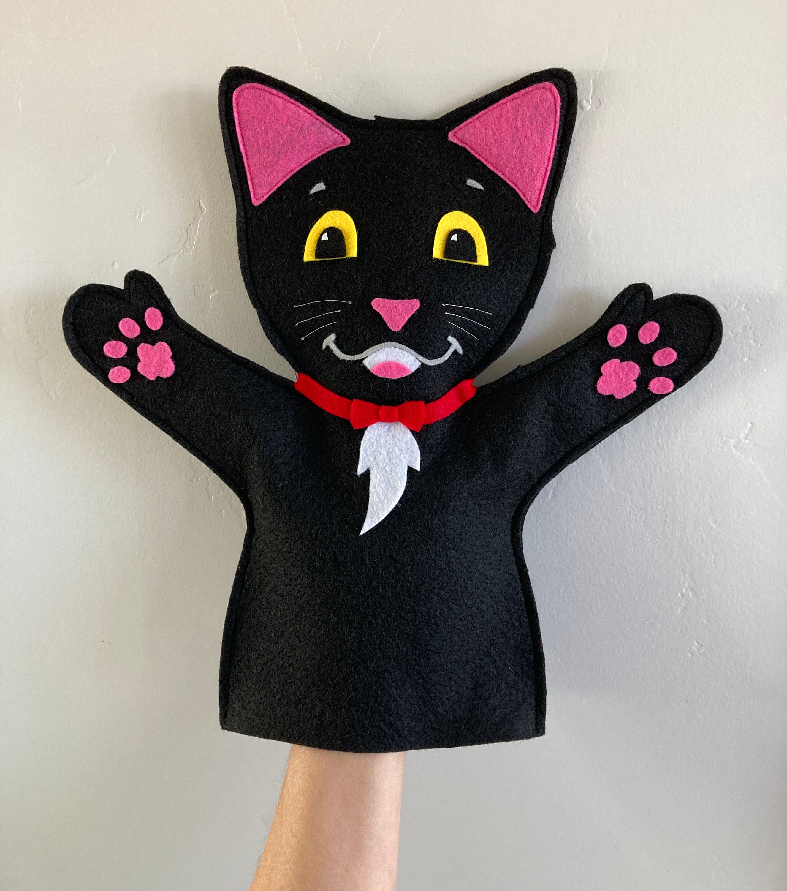 Pippin the Cat Amanda the Panda and Dougie Dog Hand Puppets Etsy