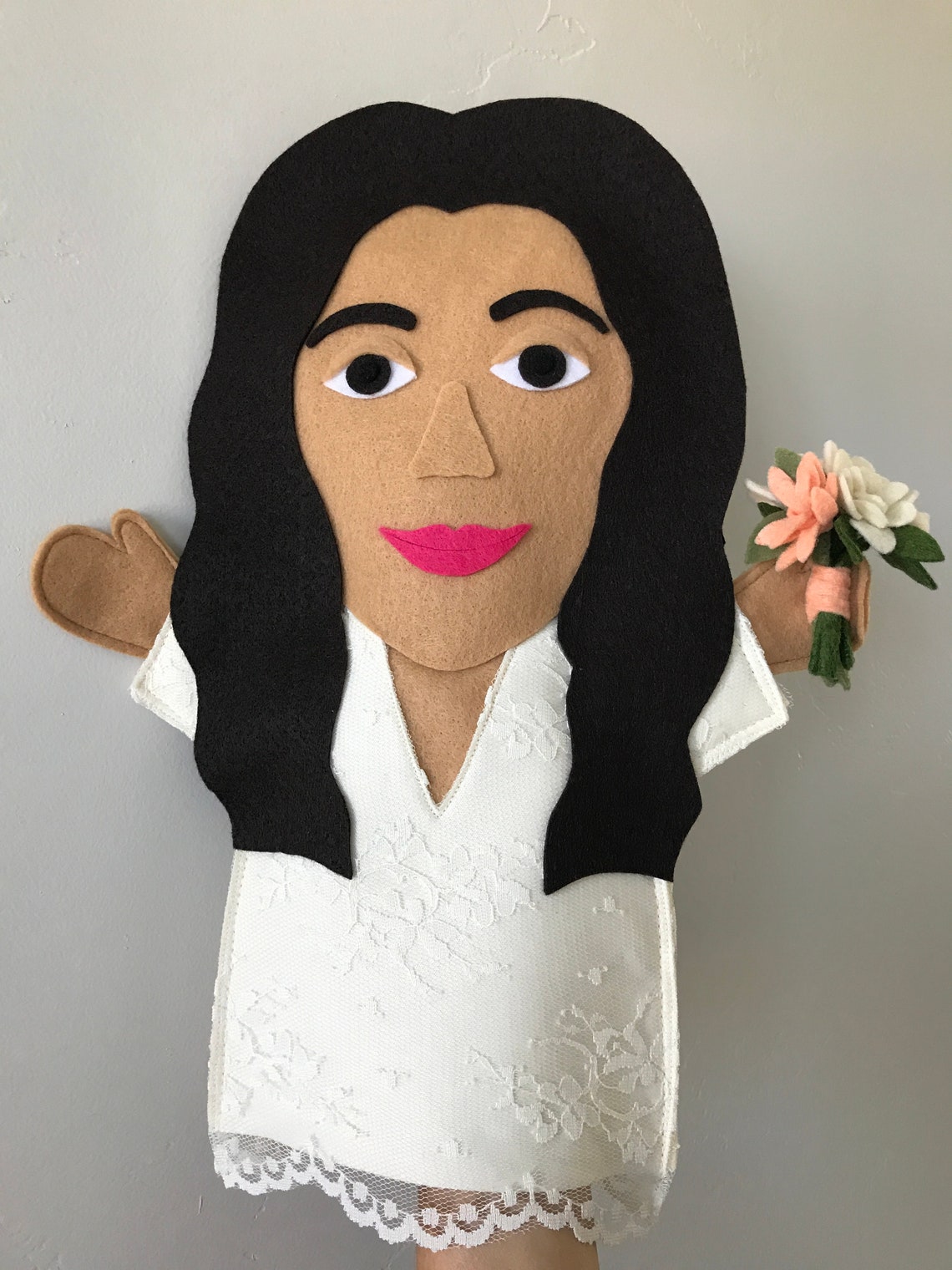 Custom Hand Puppet Made to Order Ready Made Felt Puppet Etsy