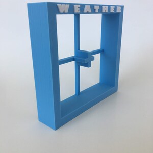 Weather Chart, Joy School, Pre-school, Homeschool, 3D Printed - Etsy