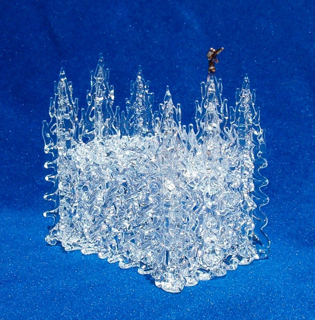 LDS Glass Salt Lake City Temple Large Etsy