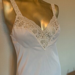 Vintage Vassarette Nightslip in Taupe, 1970’s Lingerie