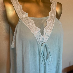 Elegant Jolie Two A-Line Collar Nightgown, Vintage JC Penny