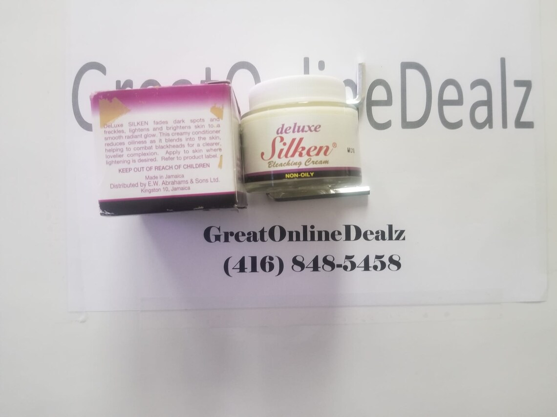 Silken Nadinola Bleaching Cream Face Skin Lightening Fades Etsy UK