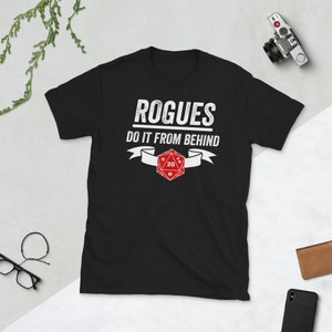 DnD Shirt Rogue Dungeons and Dragons T-Shirt Nerdy Gift For Men dnd rogue dungeons and dragons rpg rogue dnd rogue shirt