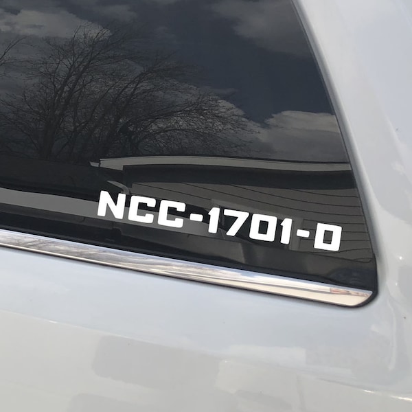 Trekkie gift NCC | fleet Star academy | Boldly Go Where no man has gone before | Car decal in multiple colors Trek through the Stars