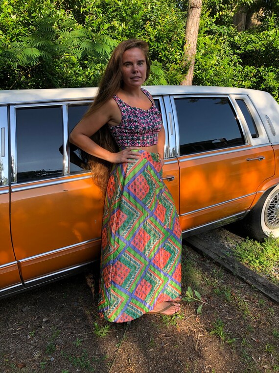 Vintage quilted skirt