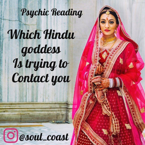 Psychic Reading Hindu Goddess, Who is wanting to work with you, Durga, Parvati, Kali, Sita, Ganga, Radha, Kamadhenu, Tulsi, Saraswati,