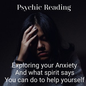 Lecture psychique pour l'anxiété, conçue pour ceux qui luttent contre l'anxiété, offrant des conseils et de la clarté