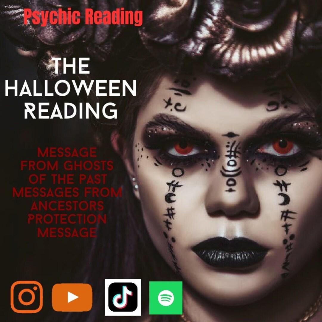 Psychic Reading the Halloween Reading Messages From All of Etsy