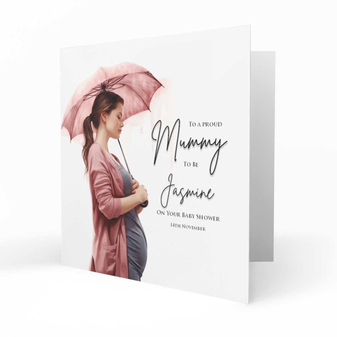 Mom to Be Baby Shower Money Wallet Card | Perfect New Baby Boy, Baby G