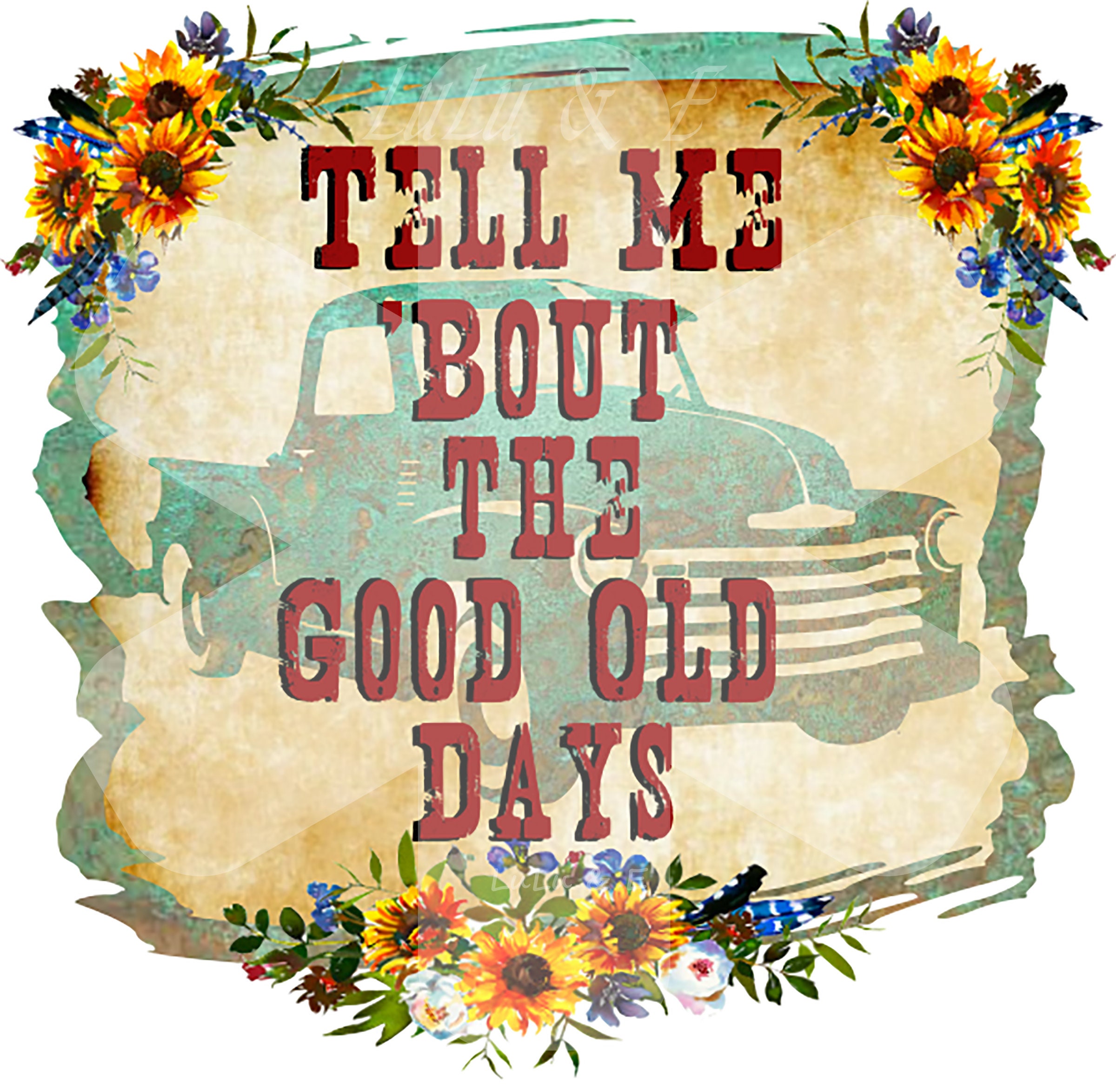 Tell Me 'Bout The Good Old Days PNG INSTANT DOWNLOAD Etsy