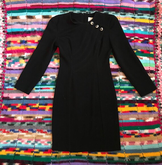 1980s bodycon Joseph rinkoff dress