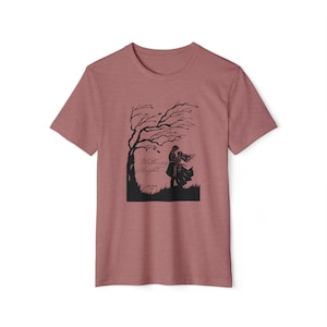 Wuthering Heights Buch-T-Shirt Buchliebhaber-T-Shirt Emily Bronte Bronte-T-Shirt Heathcliff Bio-T-Shirt