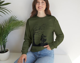 Wuthering Heights book cover book lover sweatshirt classic book Crewneck Sweatshirt