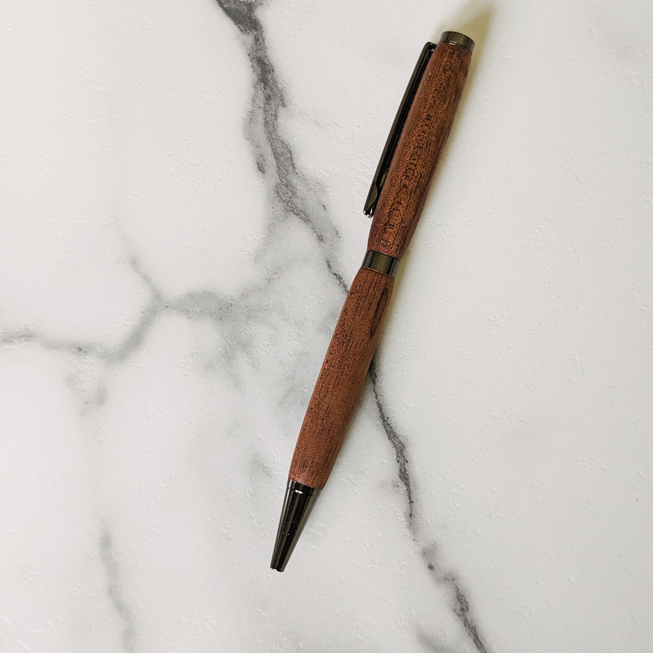 Wood Pen Hand Made Wood Turned Hand Turned Wood Pens Pens Walnut Mahogany  White Oak Spalted 