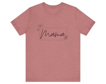 Daisy Mama tee Women's mama Tshirt new mama mothers day gift for mom