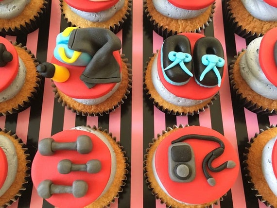 24 Cbeebies Birthday edible Personalised Cupcake Toppers