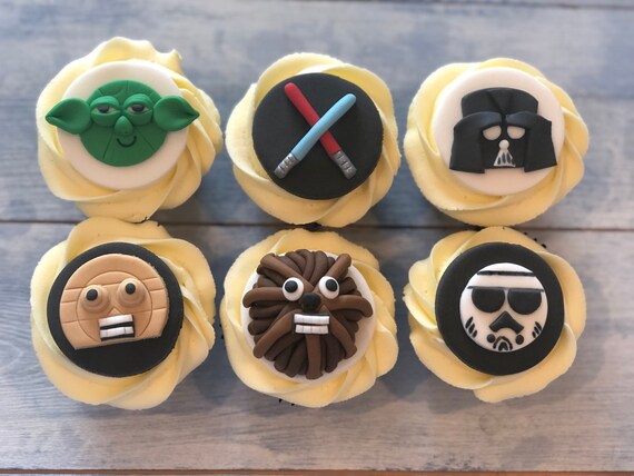 star wars edible cupcake toppers