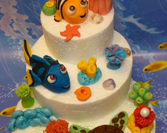 Fondant Nemo Etsy
