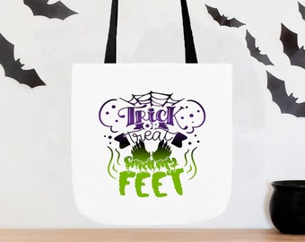Trick or Treat Bags, Gifts for Kids, Halloween Candy Bags, Trick or Treat Smell My Feet, Halloween Treat Bags for Kids, For Boys