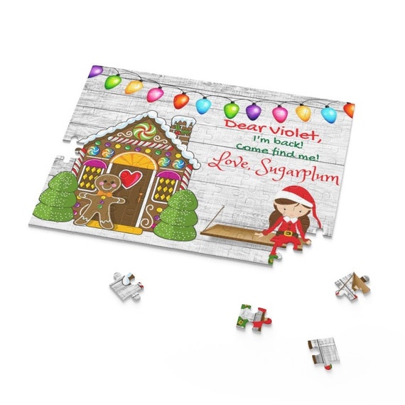Elf I'm Back Puzzle Elf Kit 2022 Girl Elf Props Gift
