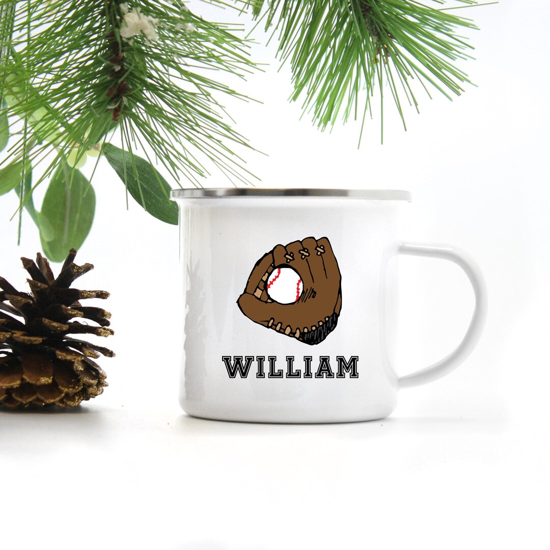 Personalized Baseball Mug Custom Boy Mug Kids Hot Etsy