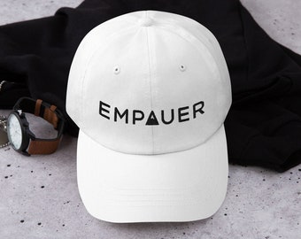 EMPAUER Classic Dad Cap, Official EMPAUER, Embroidered Cap, Hiking, Climbing, Adventure, PNW, Adjustable Strap, outdoor hat, explore, Cosmic