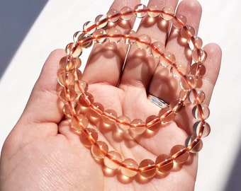 8mm 100% Natural High Quality Golden Healer - Stretchy Bracelet