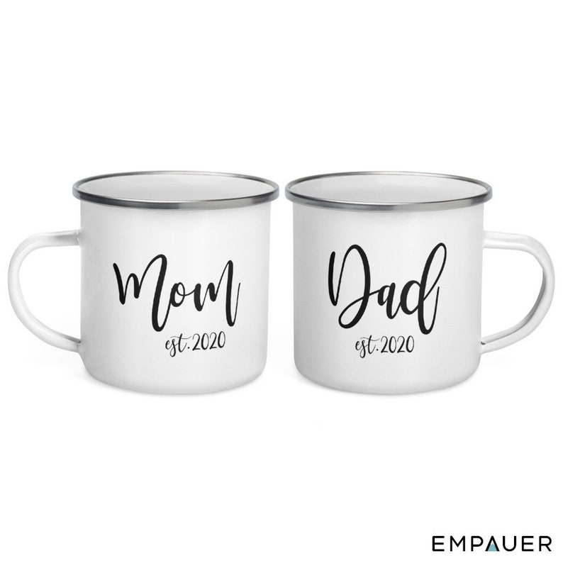 dad est 2019 mug