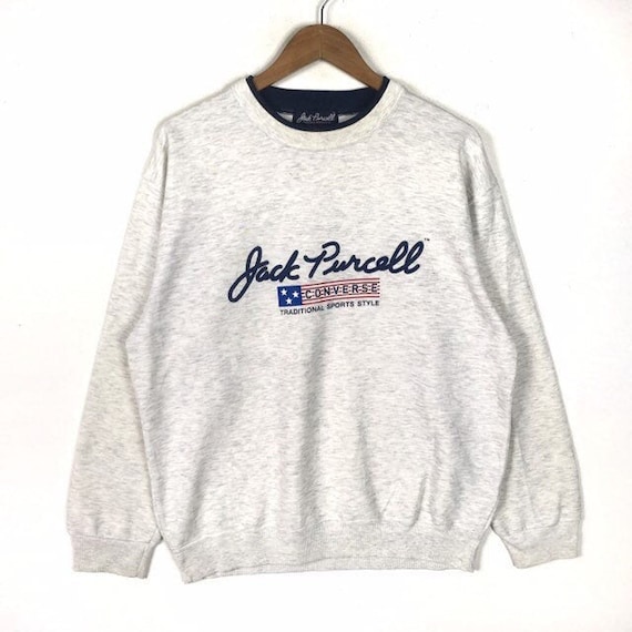 Vintage Jack Purcell Converse Big Logo Crewneck Sweatshirts - Etsy