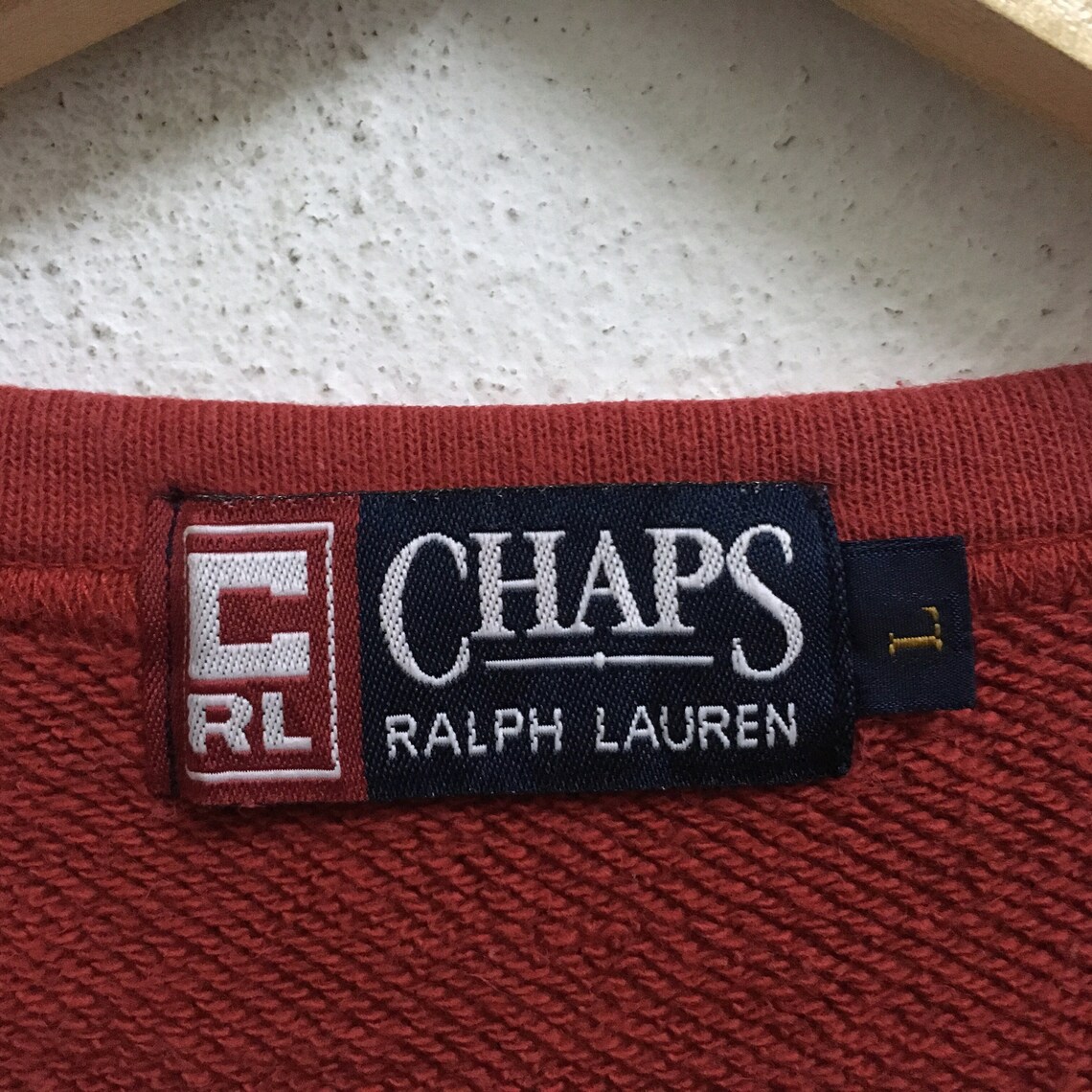 RARE Vintage CHAPS Ralph Lauren Small Logo Embroidered | Etsy