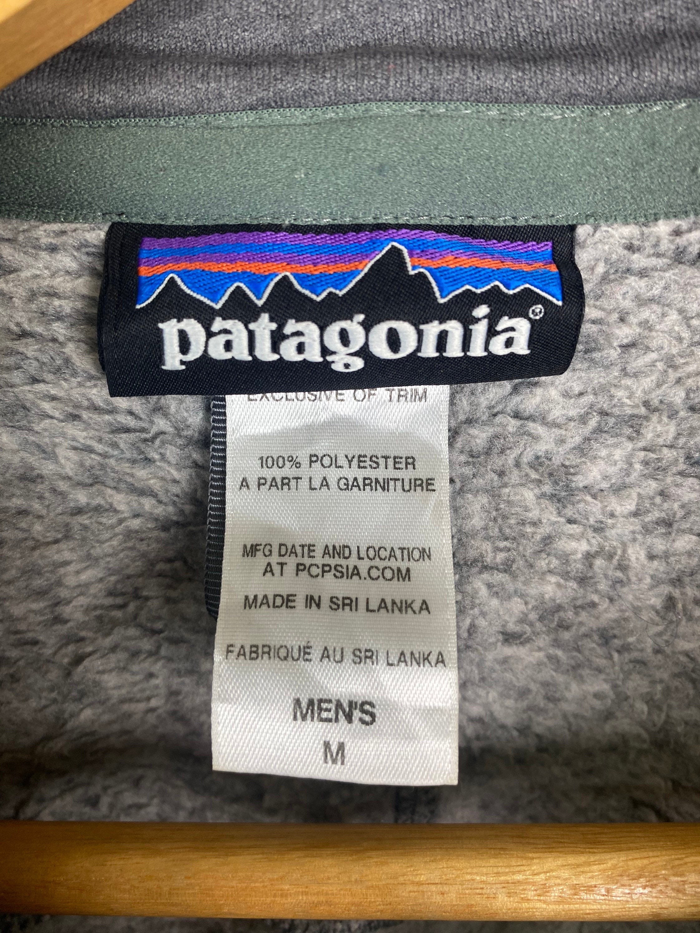 Vintage PATAGONIA Small Logo Outdoor Sportswear Fleece Zipper - Etsy UK